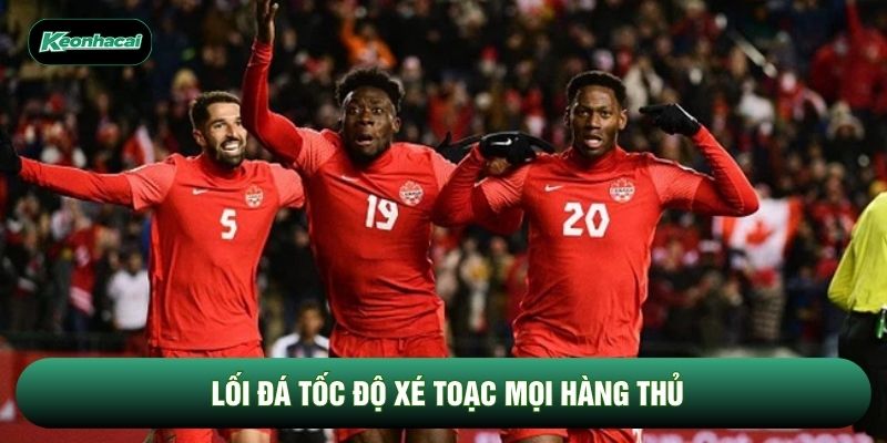 Lối đá tốc độ xé toạc mọi hàng thủ Lối đá tốc độ xé toạc mọi hàng thủ