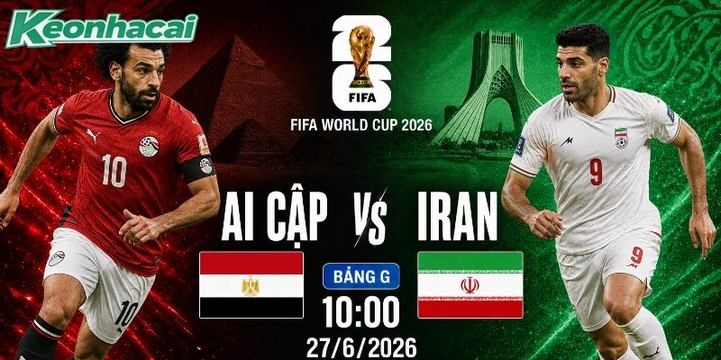 Đây sẽ là màn so tài lịch sử đầu tiên của Ai Cập vs Iran Đây sẽ là màn so tài lịch sử đầu tiên của Ai Cập vs Iran