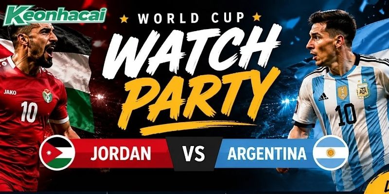 Jordan vs Argentina có lần đầu so tài Jordan vs Argentina có lần đầu so tài