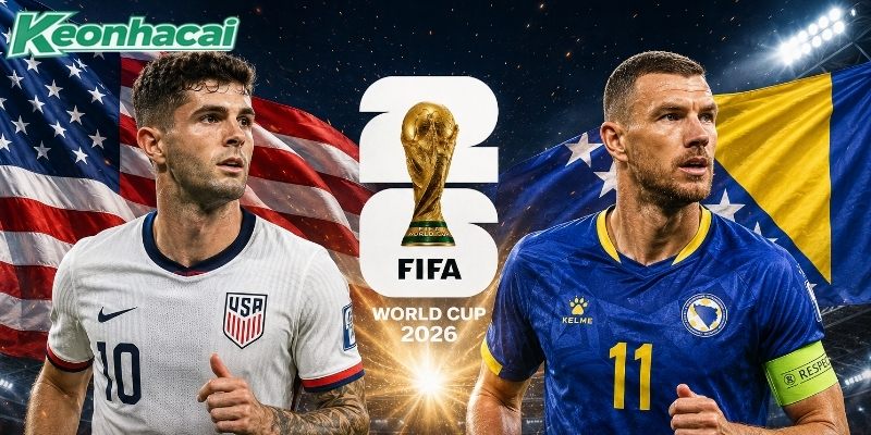 Mỹ vs Bosnia và Herzegovina đều muốn đi tiếp