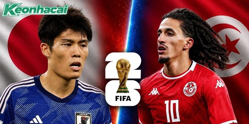 Tunisia vs Nhật Bản quyết đấu trong trận đấu thứ 1.000 World Cup